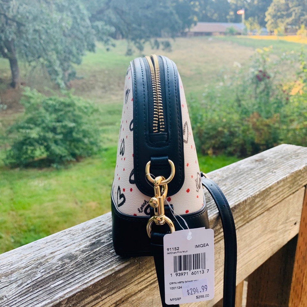 Host Pick! NWT Coach dome crossbody - Picture 7 of 8